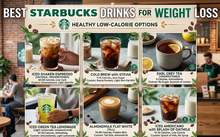 Best Starbucks Drinks for Weight Loss