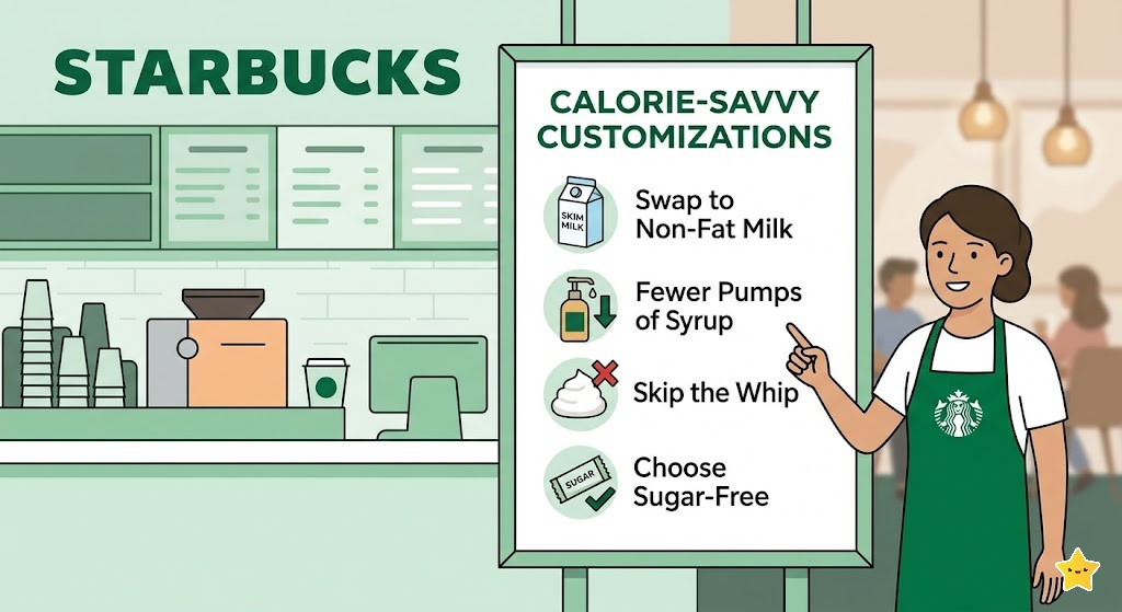 How to Customize Your Starbucks Order to Reduce Calories